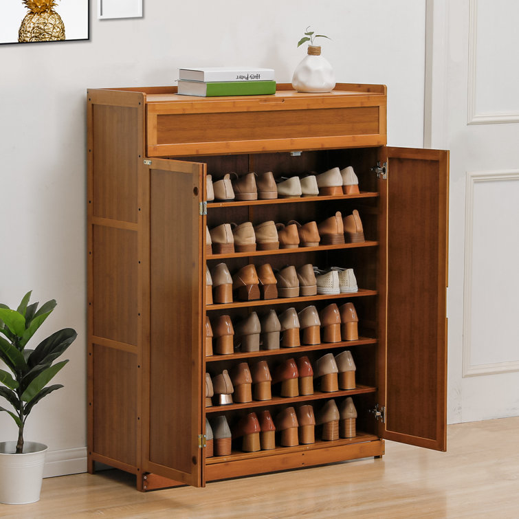 Wooden best sale footwear stand